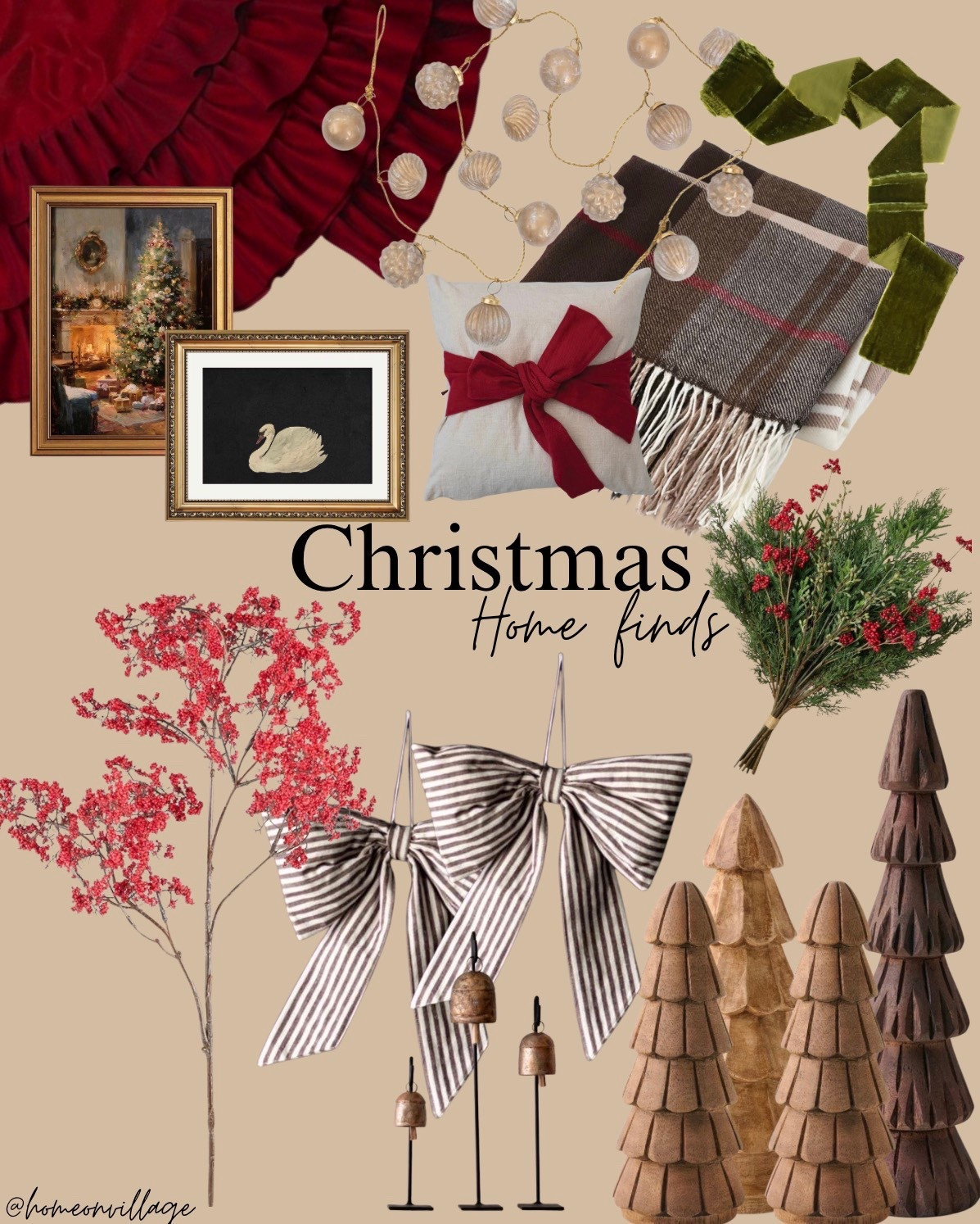 Cozy & timeless Christmas home finds 🎄

#LTKSeasonal #LTKHome #LTKHoliday