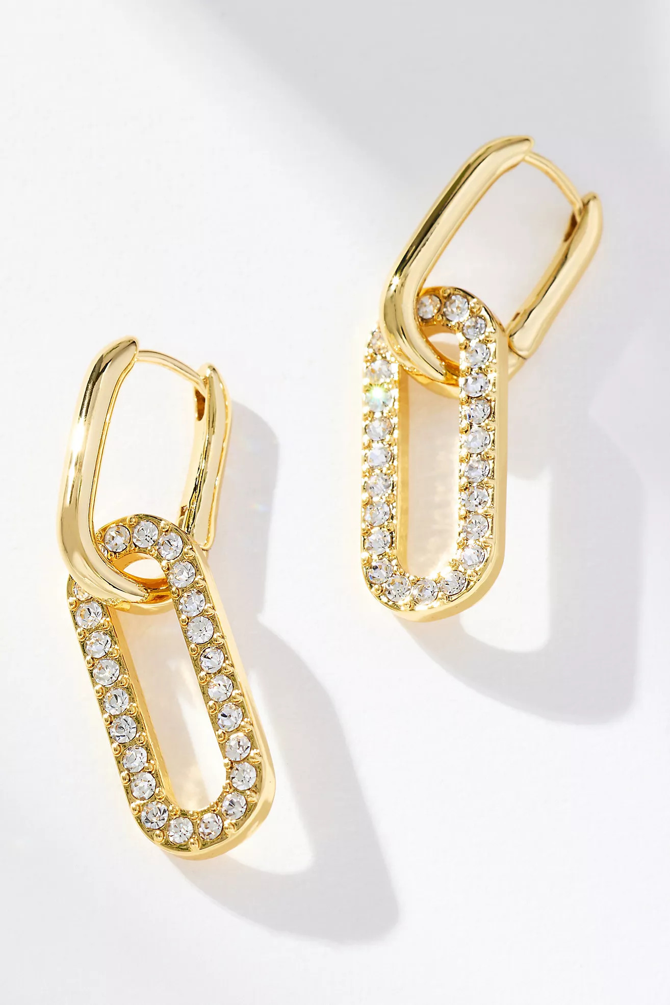 Paperclip Drop Earrings | Anthropologie (US)