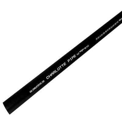 Charlotte Pipe  1-1/2-in 5-ft L Plain End Schedule 40 ABS DWV Pipe | Lowe's