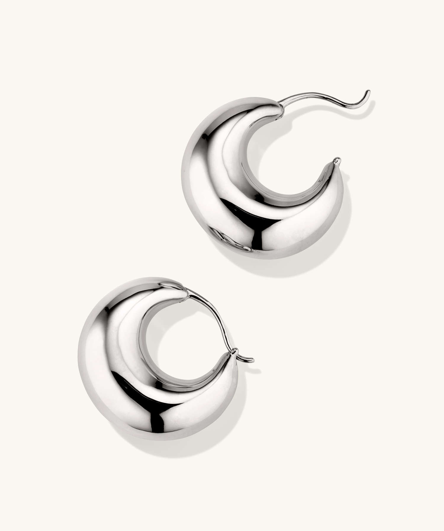 Sculptural Hoops | Mejuri Fine Crew