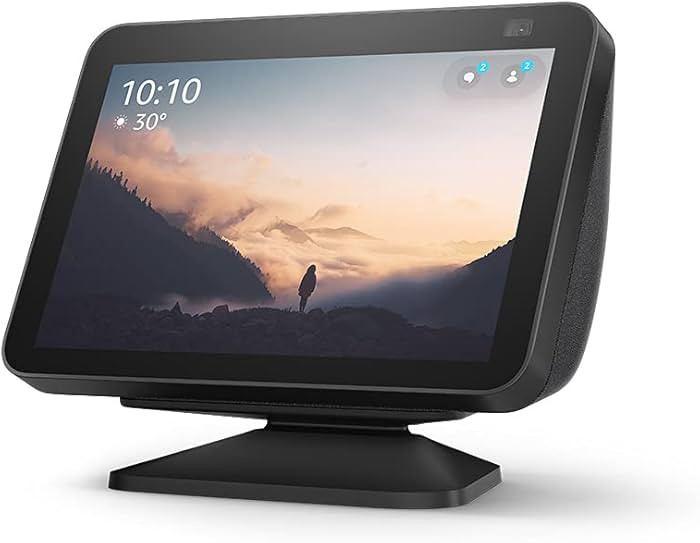 Echo Show 8 (2nd Gen) Adjustable Stand - Charcoal | Amazon (US)