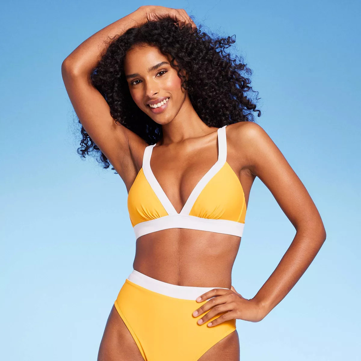 Women's Wide Band Triangle Bikini Top - Shade & Shore™ | Target