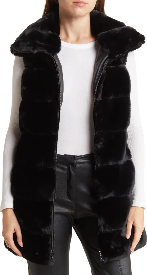 Hooded Faux Fur Vest | Nordstrom