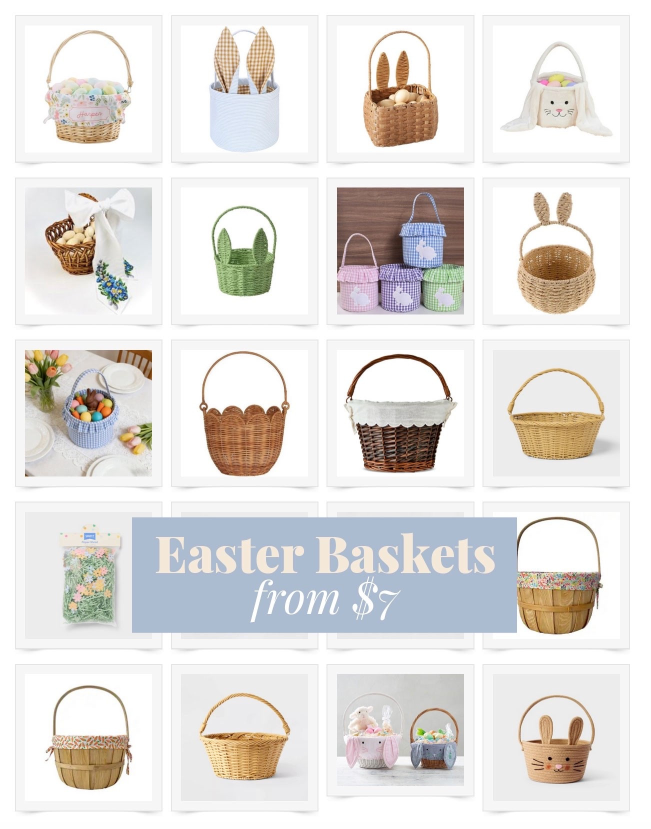 Easter baskets for every budget 🐰 

#LTKKids #LTKSeasonal