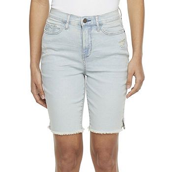 a.n.a Womens High Rise 9" Bermuda Short | JCPenney