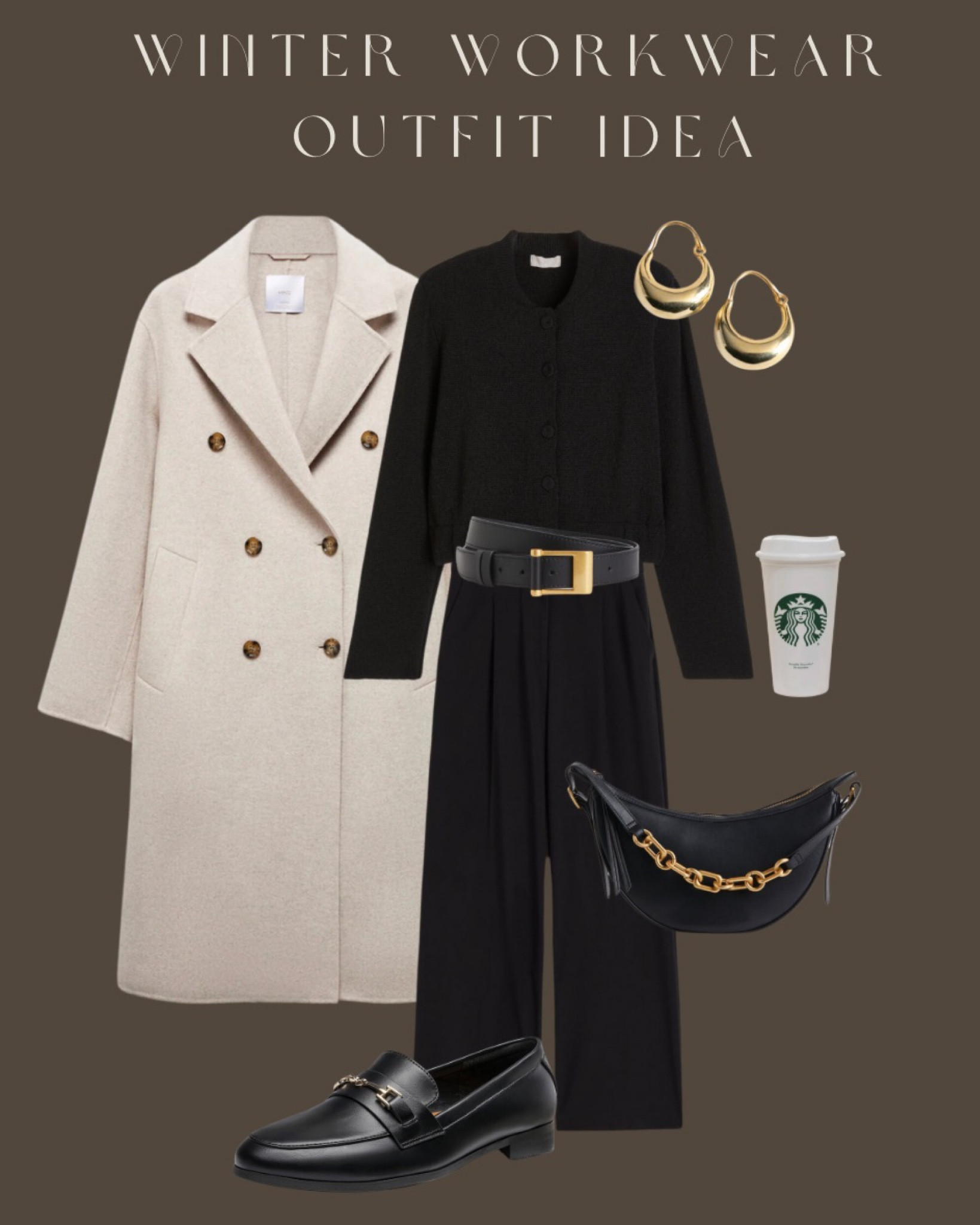 Winter work outfit 💻🖤 

#LTKfindsunder50 #LTKworkwear