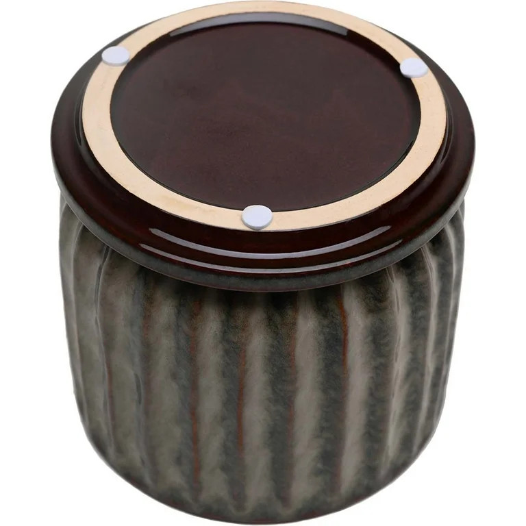 Better Homes & Gardens 6 inch Ceramic Paul Planter with Attached Saucer - Walmart.com | Walmart (US)