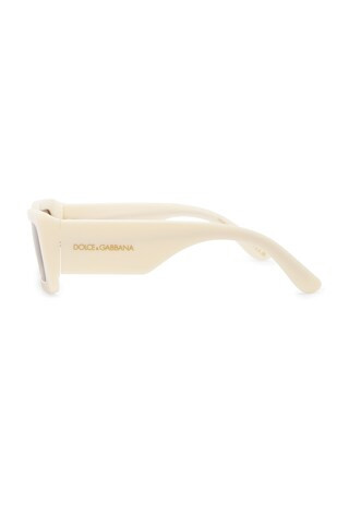 Rectangle Sunglasses in White | Revolve Clothing (Global)