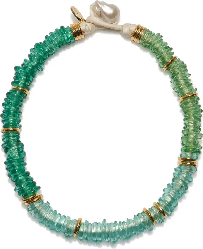 Lita Beaded Cultured Freshwater Pearl NecklaceLizzie Fortunato | Nordstrom