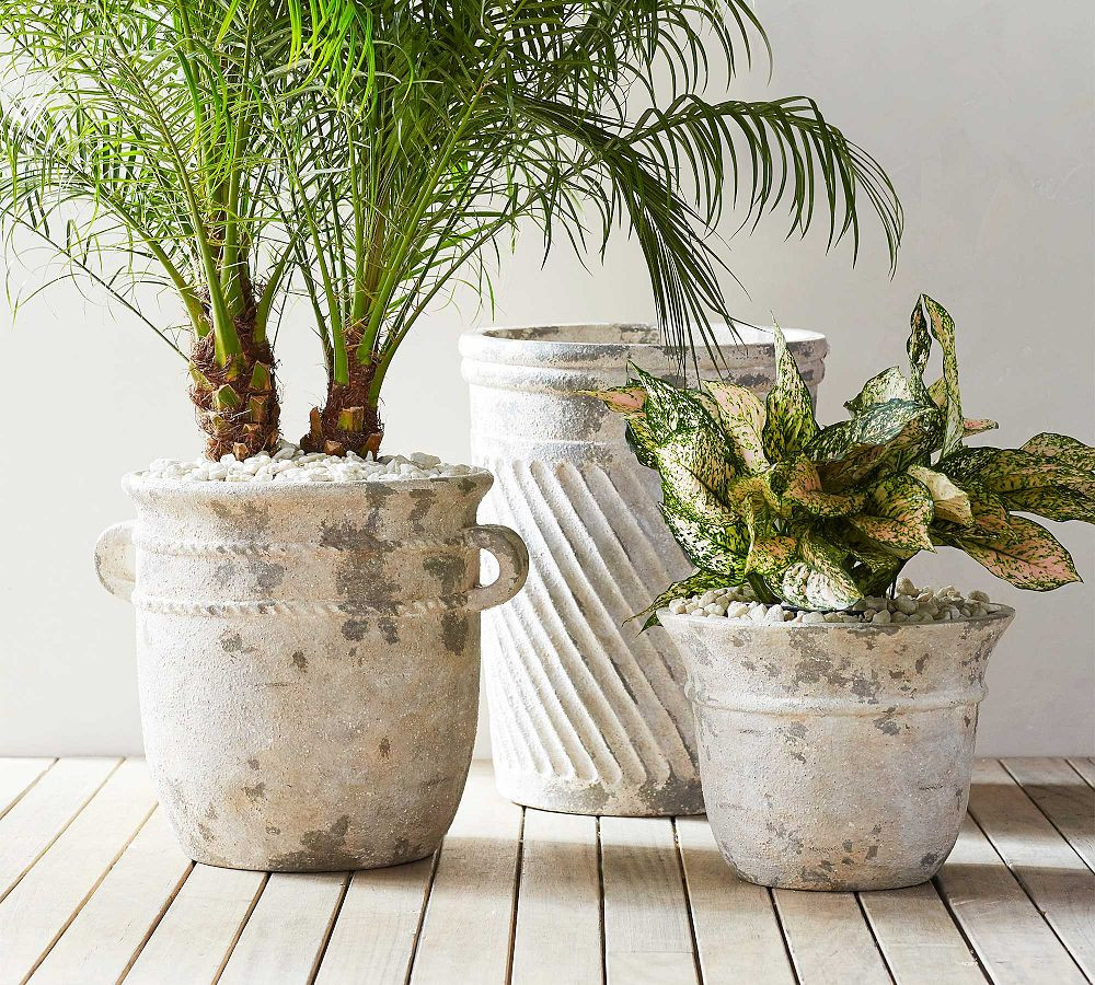 Eclectic Villa Outdoor Planters | Pottery Barn (US)