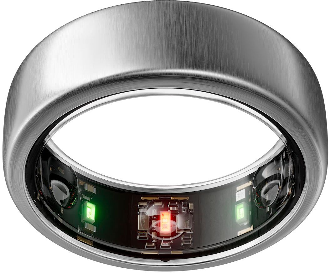 Oura Ring Gen3 Horizon Size 7 Brushed Titanium JZ90-52594-07 - Best Buy | Best Buy U.S.
