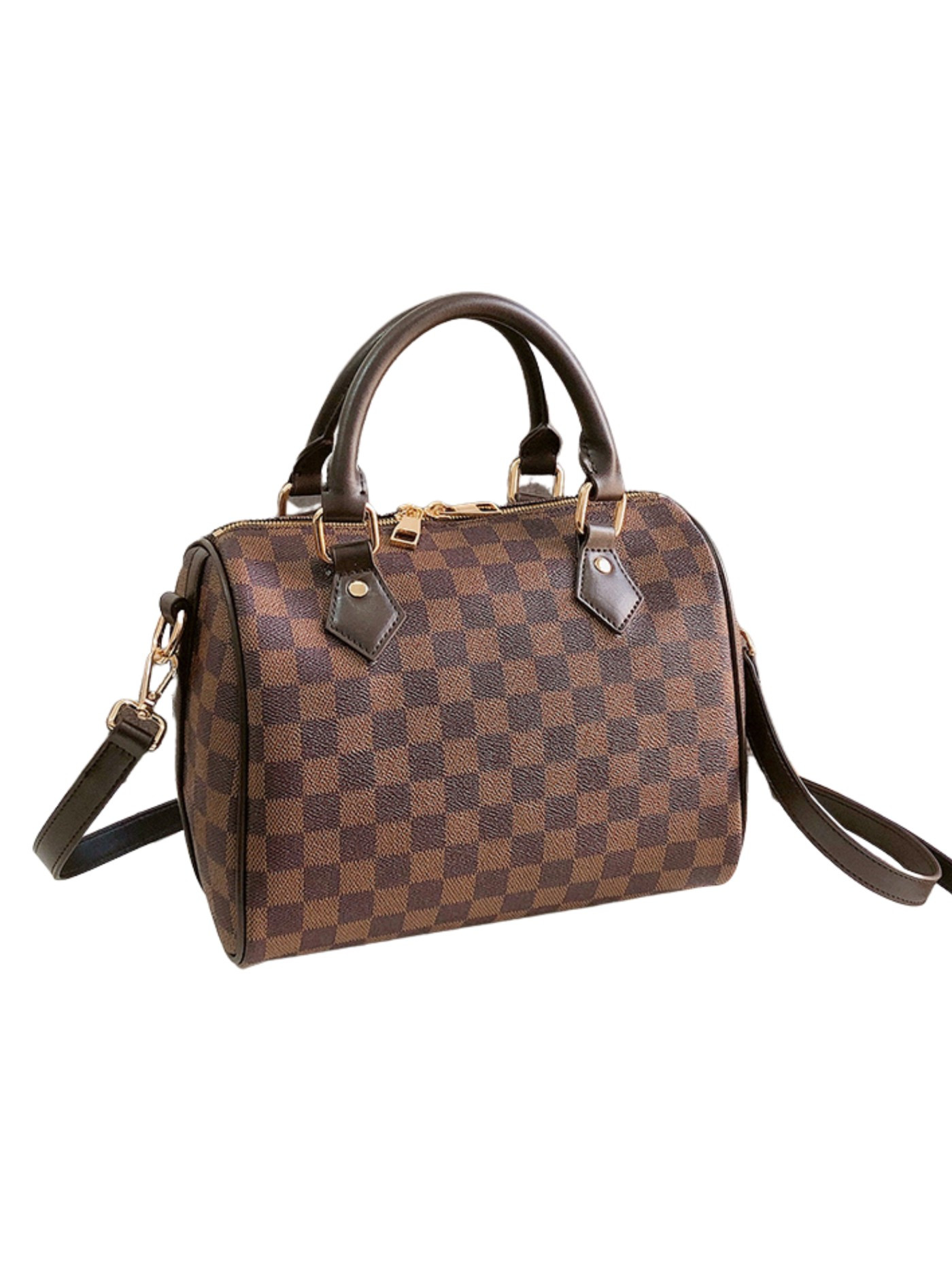 'Jace' Two-way Checked Handbag (3 Colors) | Goodnight Macaroon