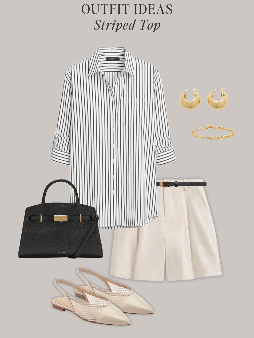 6 Minimal Chic outfits with a black striped top ☀️ Coming Soon!  The NEW Minimal Chic Summer Capsule Wardrobe will be published on May 4.  Look effortless and refined wearing these outfits featuring a black striped top.  All the clothes, shoes and accessories will be in the Minimal Chic Summer Capsule ✔️ 

#quietluxury #oldmoney #effortlessstyle #capsulewardrobe #outfitinspo 

 #LTKootd #LTKOver40