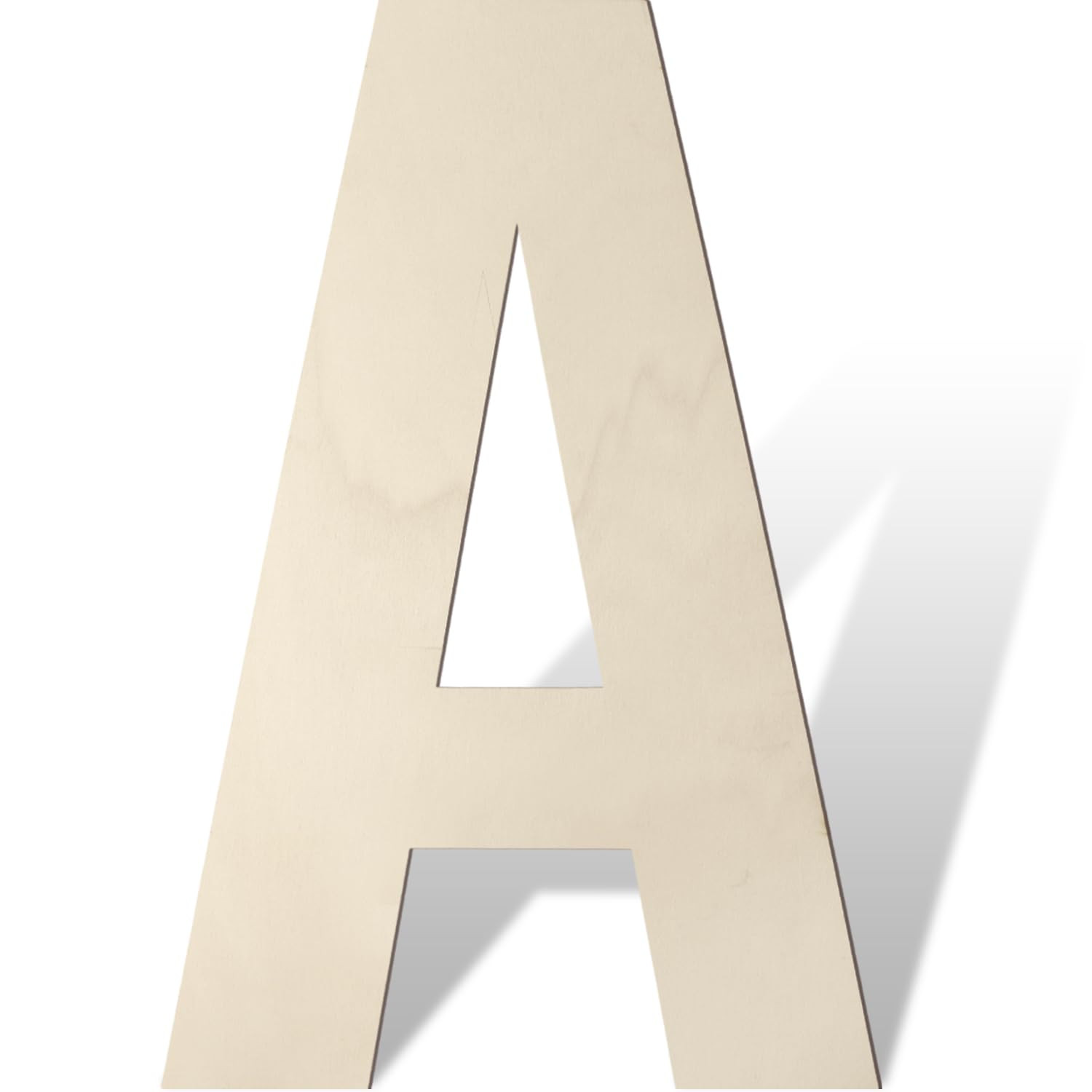 Large Wooden Letters 17 Inch Big Wooden Alphabet Letters for Wall Decor Unfinished Large Wood Let... | Amazon (US)