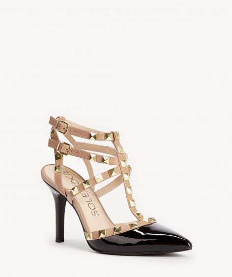 studded t-strap heel | Sole Society (US)