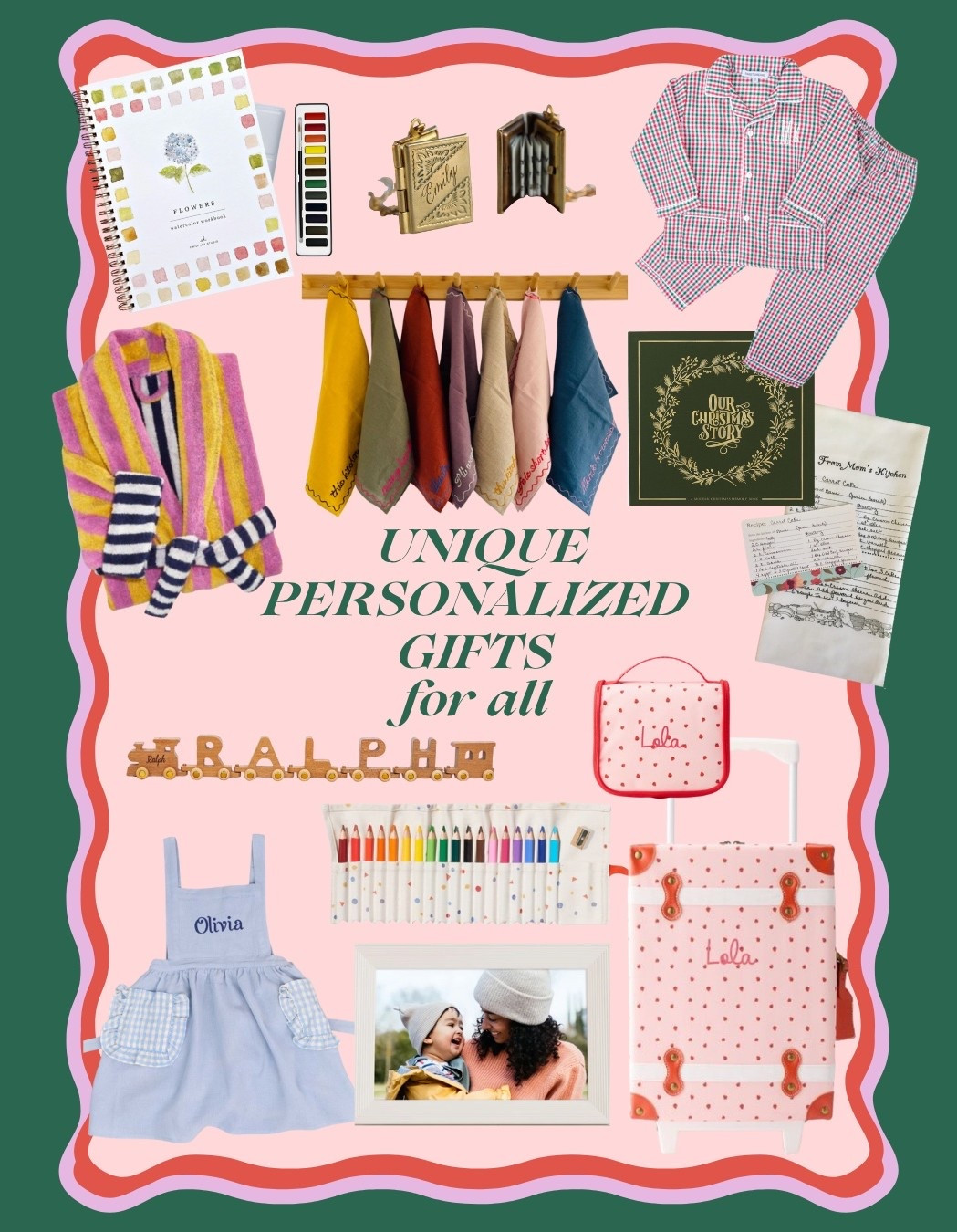 Unique personalized gifts for all 🎁

#LTKGiftGuide #LTKSeasonal #LTKHoliday