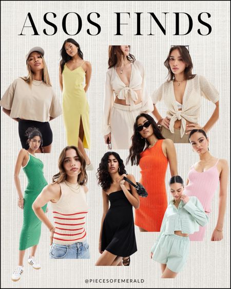 ASOS summer and spring fashion finds, outfit ideas for summer, summer style 

#LTKSeasonal #LTKstyletip