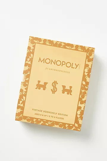 Vintage Bookshelf Edition Monopoly Game | Anthropologie (US)