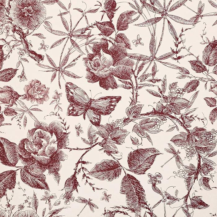 Drawer Liner Contact Paper for Dresser Drawers Peel and Stick Wallpaper Sketched Design 15.7x118i... | Amazon (US)