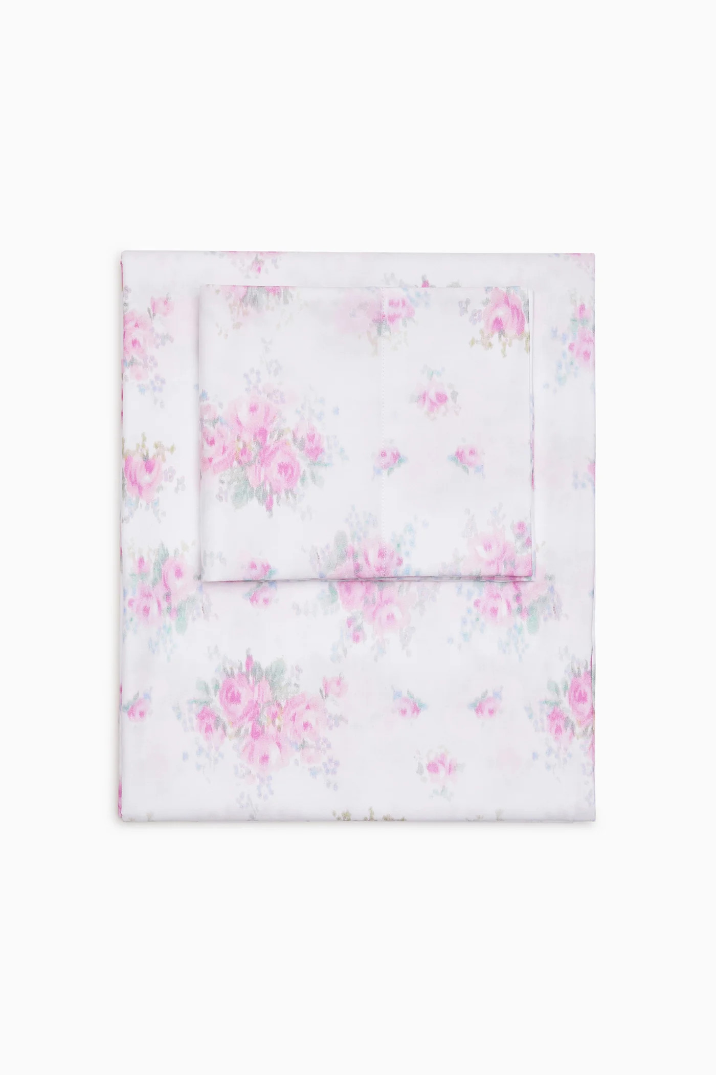 Floral Cotton Sateen Sheet Set | LoveShackFancy