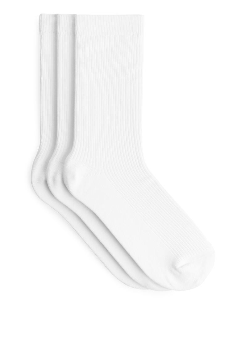 Cotton Rib Socks | H&M (UK, MY, IN, SG, PH, TW, HK)