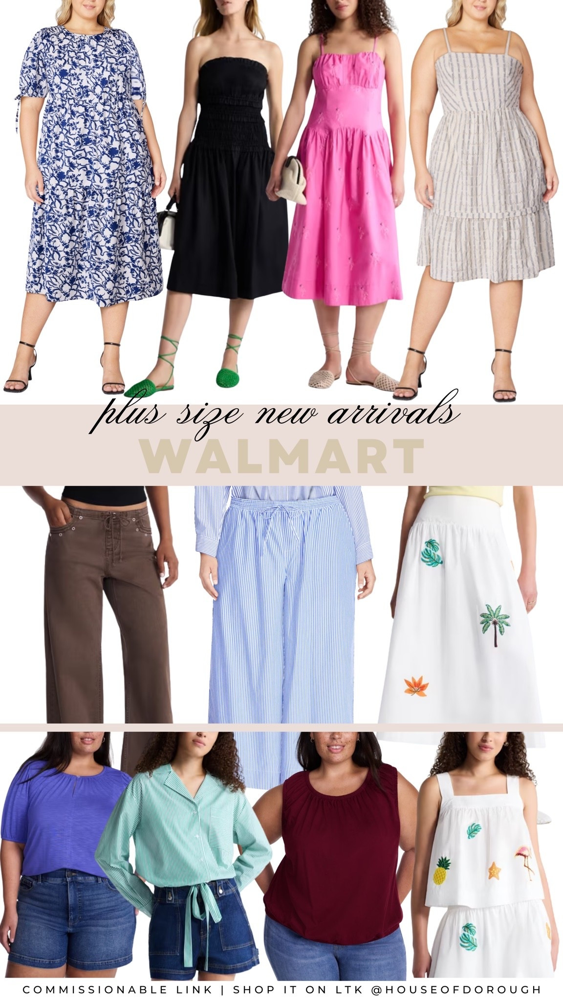 Walmart plus size new arrivals! Plus size, outfit inspo, affordable fashion, summer fashion, apron belly

#LTKSeasonal #LTKPlusSize #LTKMidsize