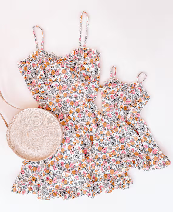 MY DEAREST Mommy & Me Matching Dresses  Mommy and Me Matching | Etsy | Etsy (US)