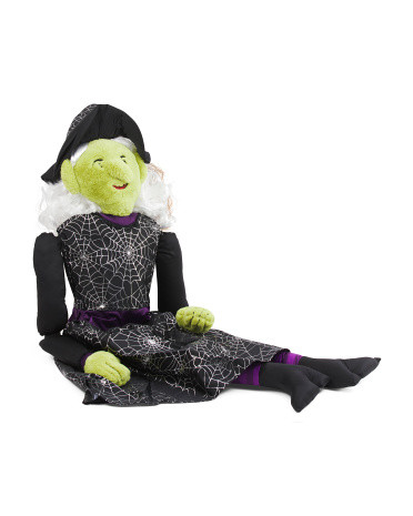 60x25 Life Sized Shaped Witch Pillow | TJ Maxx