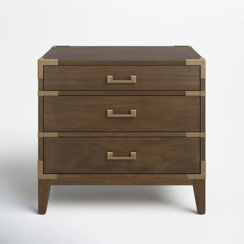 Lauretta 3 - Drawer Nightstand | Wayfair North America