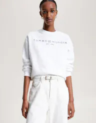 Chest Logo Crew Neck Sweatshirt | Tommy Hilfiger (AU)