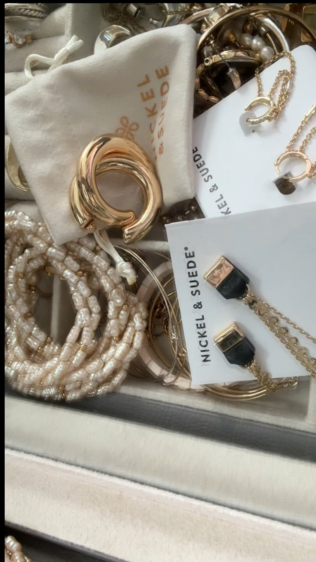 Favorite Nickel and Suede earrings - all hypoallergenic and lightweight! 

#LTKFindsUnder100 #LTKStyleTip #LTKGiftGuide