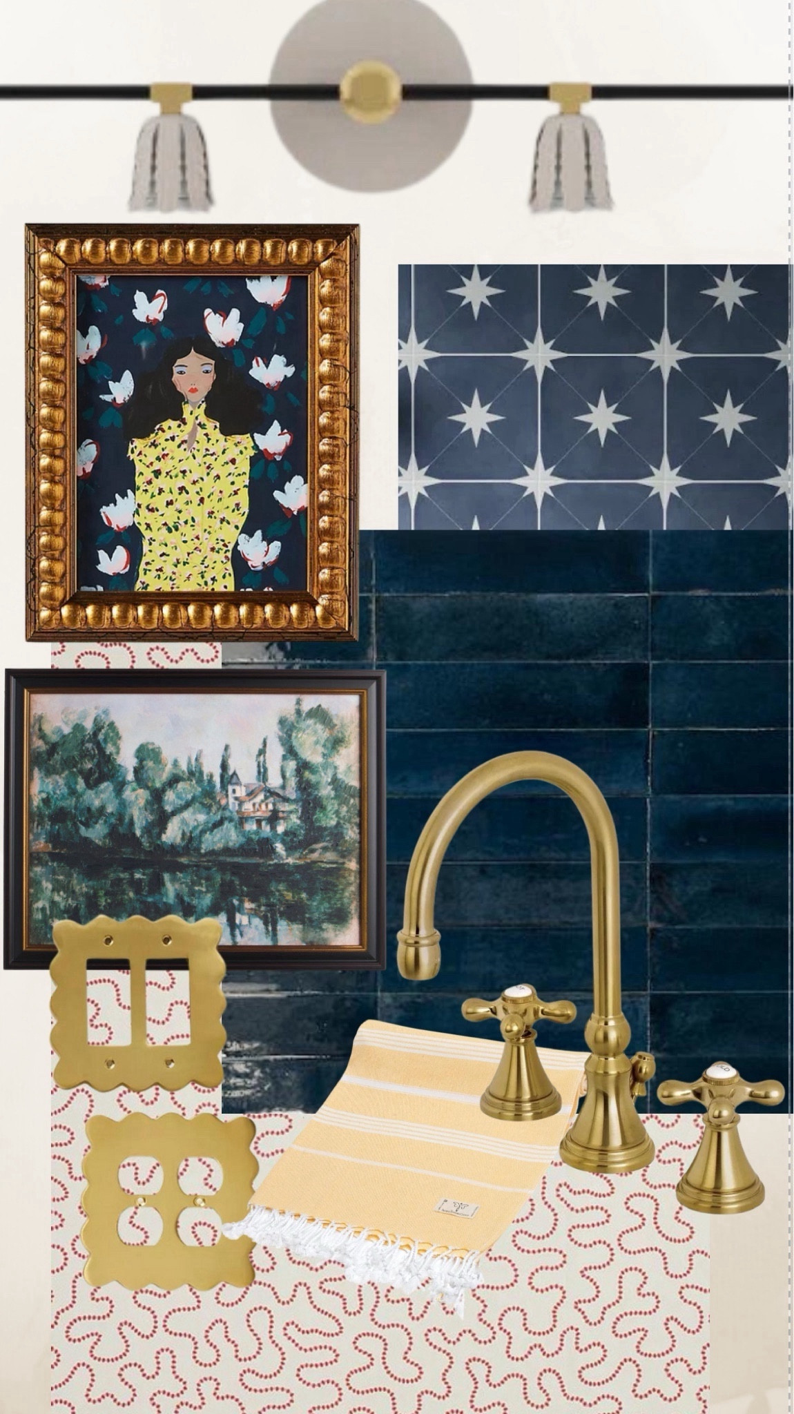 Moody Whimsical bathroom inspo 

#LTKsalealert #LTKfamily #LTKhome