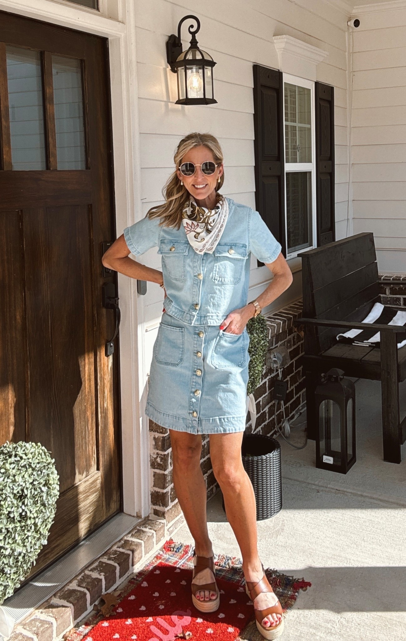 If you’ve been waiting on a sign… this is it. Denim on denim for $24!! This Free Assembly denim set is the kind of set that works now and straight into summer. Endless possibilities. Maximum style. 

Yes. Both pieces are $24. You can wear them together for the ultimate denim-on-denim moment, button it up for a dress-style look, or style each piece on its own. Add a scarf for that little pop and suddenly it feels styled, polished, effortless.

Wearing size XS in both.


#LTKgrwm #LTKmomlife #LTKootd
