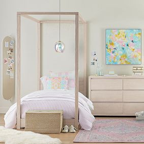 Denim Stitch Quilt | Pottery Barn Teen