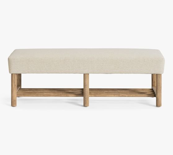 Clyde Upholstered Bench | Pottery Barn (US)