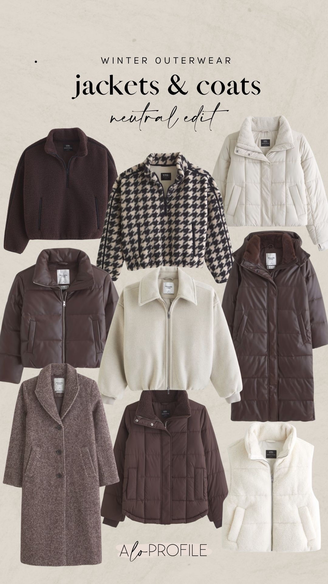Winter Coats via Abercrombie // winter coat, fall coat, fall fashion, winter fashion, fall layers, winter layers, neutral coats, activewear coat, trench coat, cold weather staples, winter wardrobe, neutral winter coats