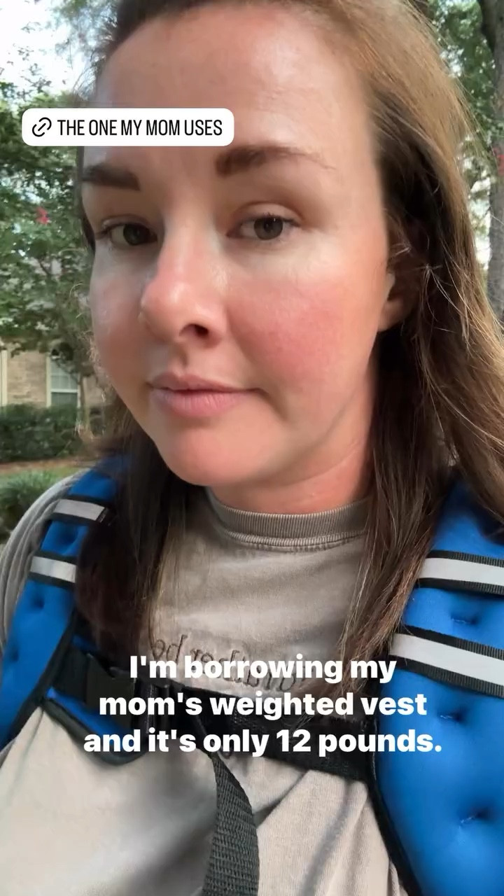 Joining the weighted vest club!

#LTKMidsize #LTKActive #LTKFindsUnder50