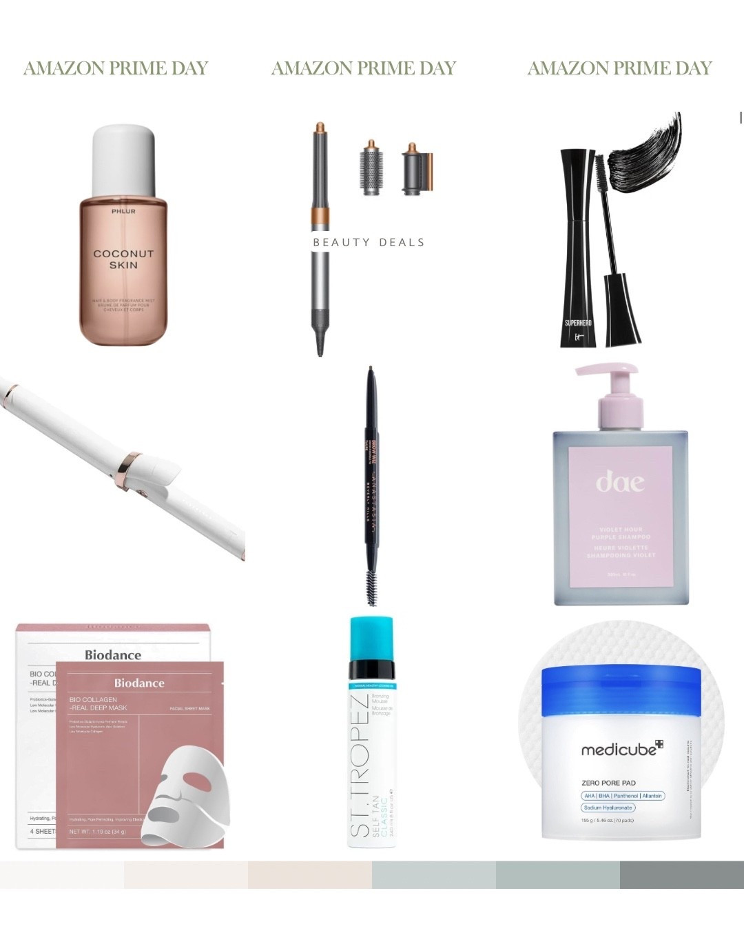 Prime Day Beauty Finds- the dyson is under $400 and it’s truly one of my favorite items! The T3 single pass curling iron is also my go to for curling my hair. My eyebrow pencil and mascara are on super sale too. 

#LTKStyleTip #LTKSaleAlert #LTKBeauty