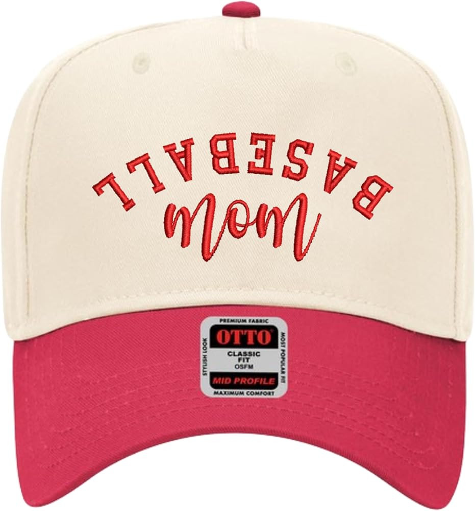 Upside Down Baseball Mom Trucker Hat, Baseball Sideline Hat,Baseball Mom Birthday | Amazon (US)