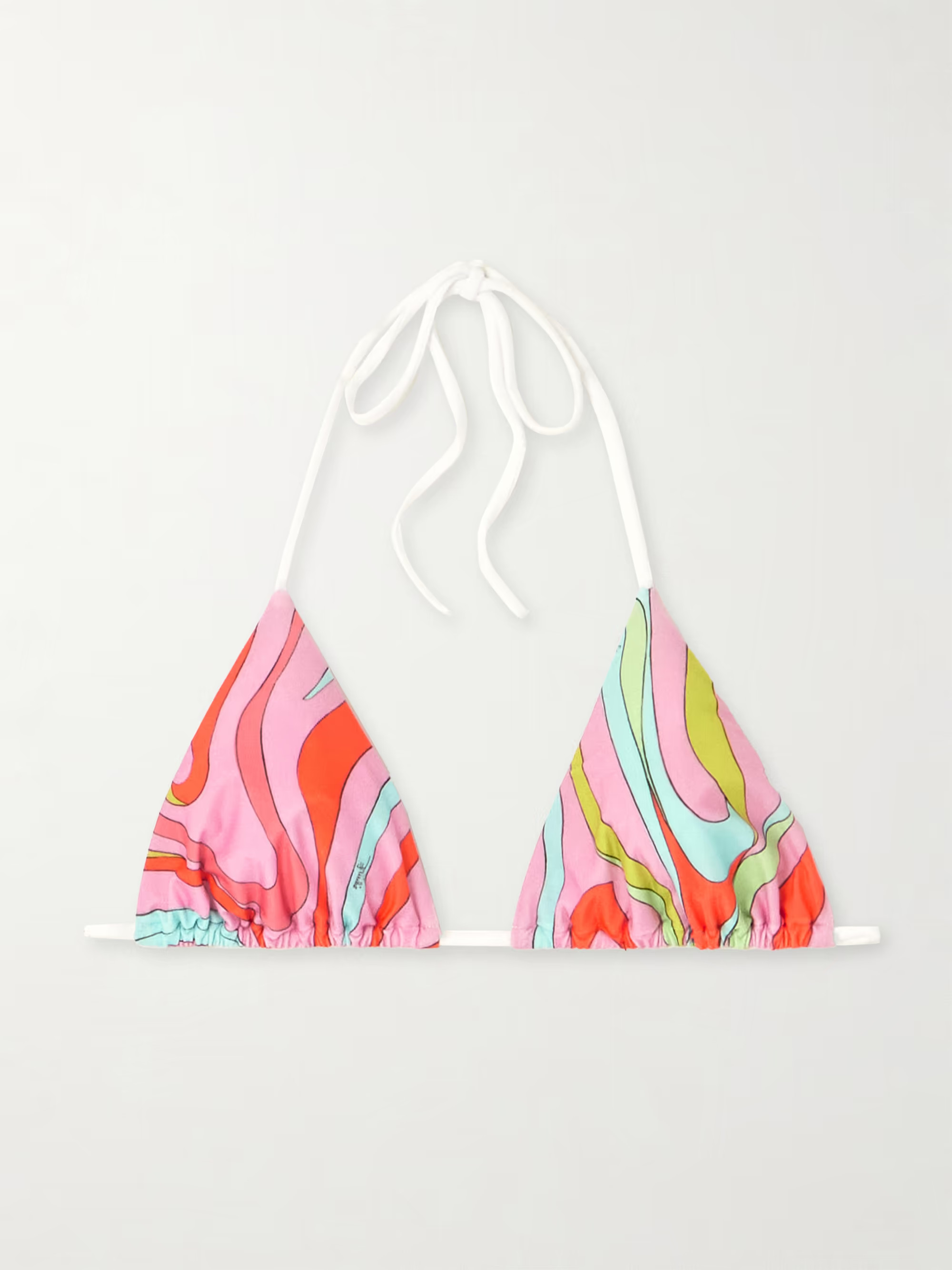 Marmo printed triangle bikini top | NET-A-PORTER (US)