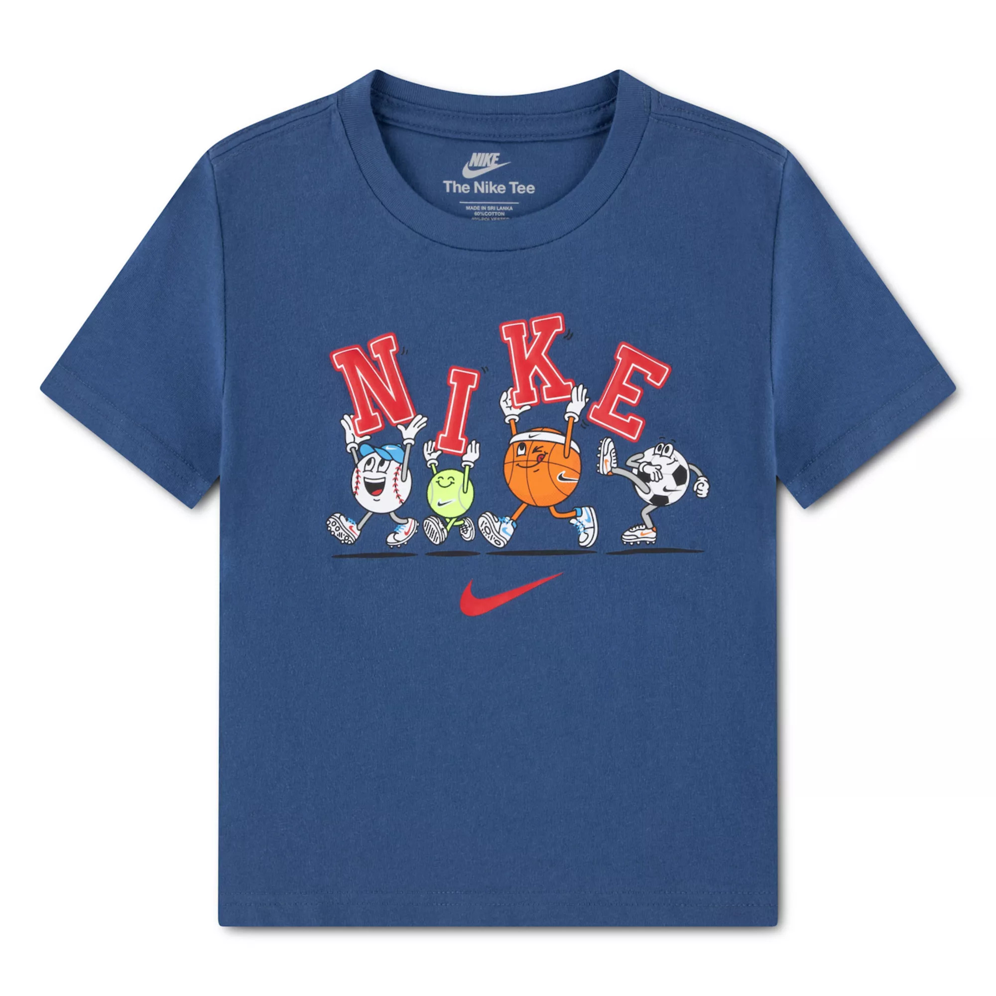 Toddler Boys Nike Multi Sport Ball Short Sleeve T-shirt | Kohl's