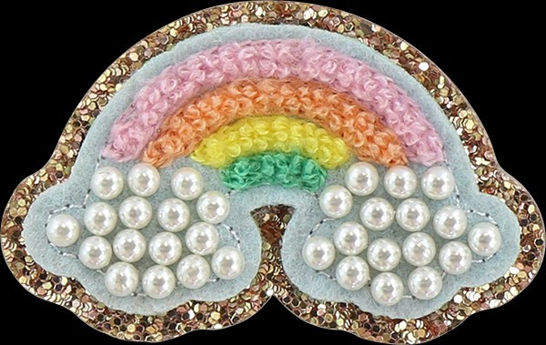 Glitter Pearl Rainbow Patch | Stoney Clover Lane