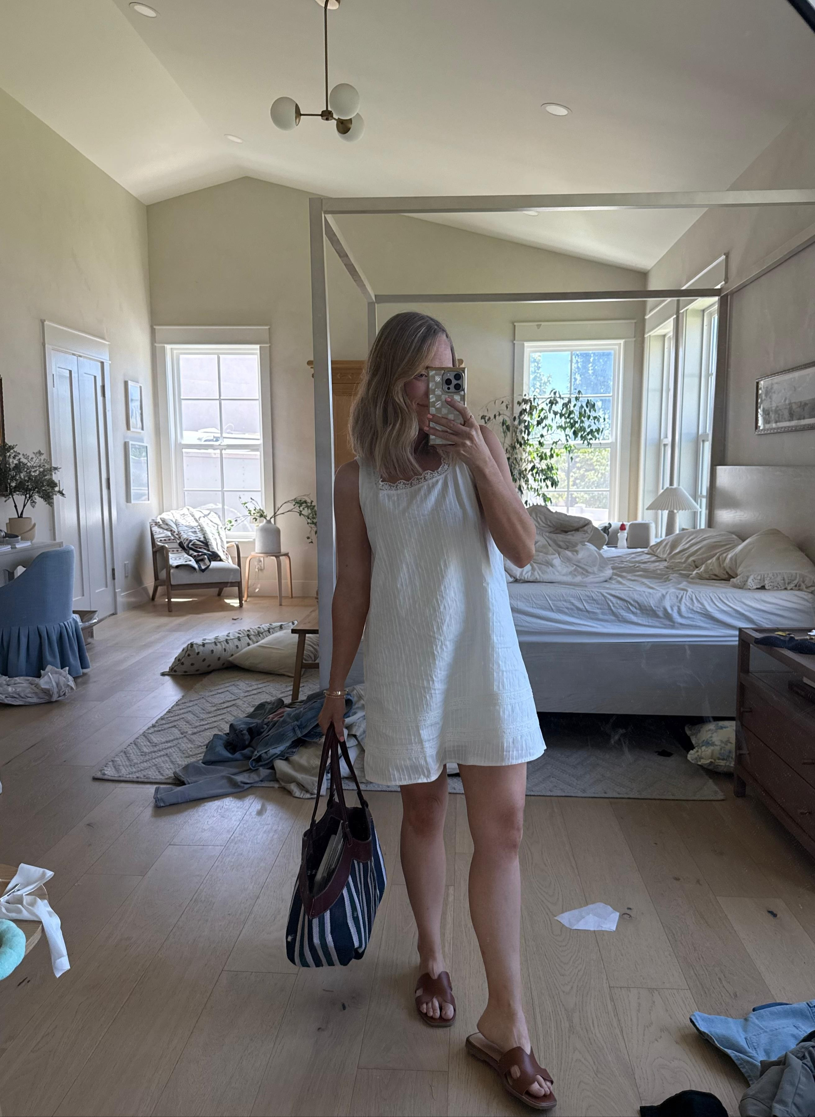 This dress is even better in person. Comes in 4 colors. Also. The bracelet stack don't miss either. Such a good find and price point. 

 #LTKdayinmylife #LTKgrwm #LTKootd