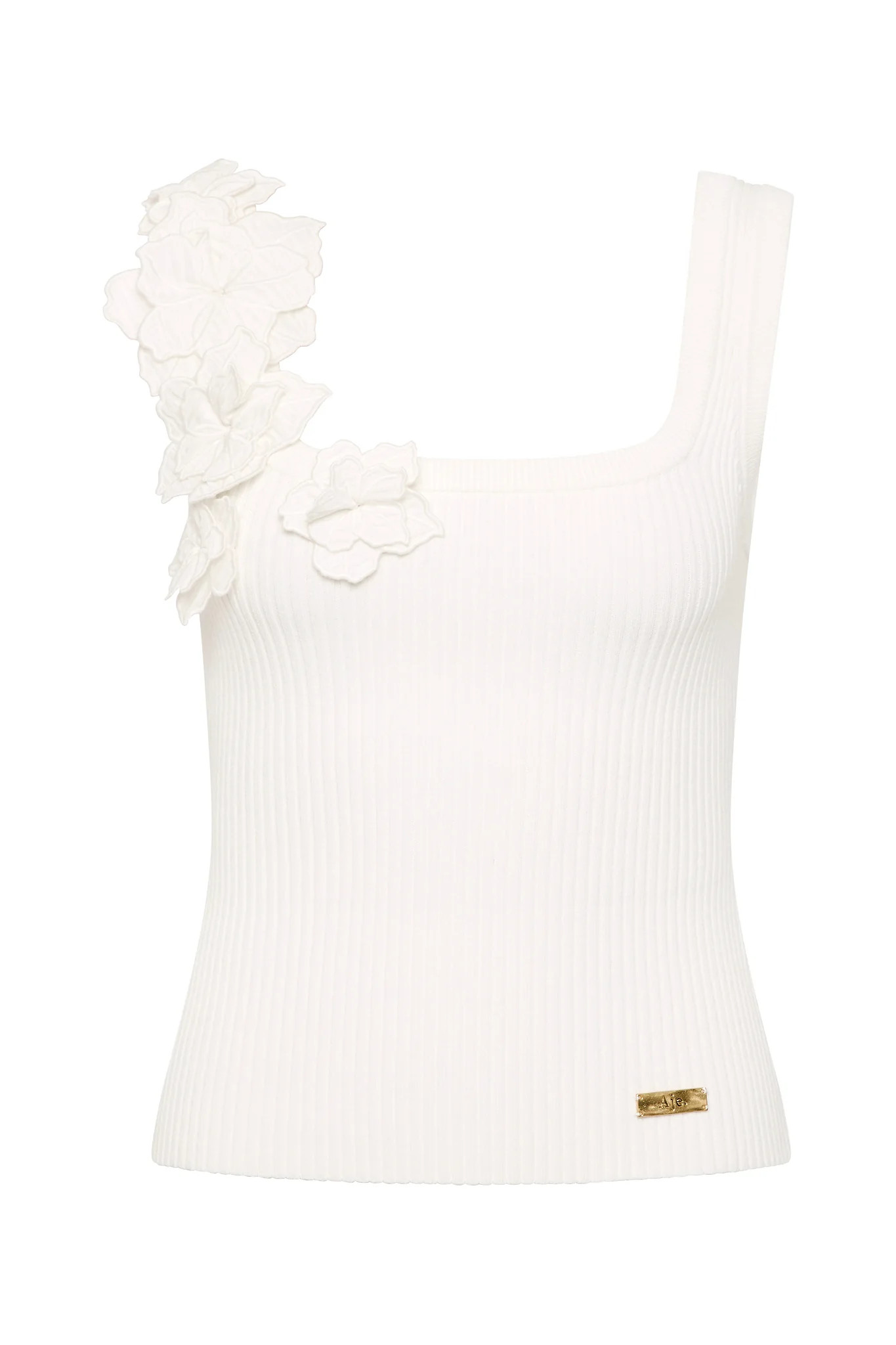 Splendour Flower Knit Tank | aje. (Australia)