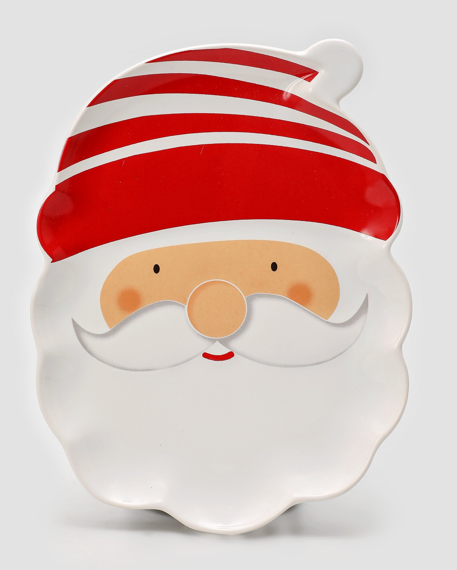 Petisqueira Papai Noel 31cm x 23,5cm branca | Casa Riachuelo | Riachuelo (BR)