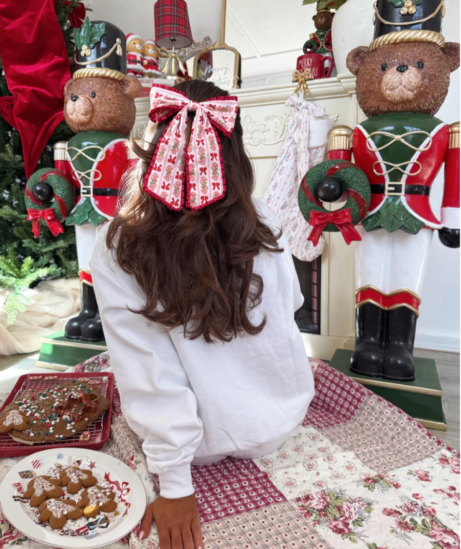 Double the bows, double the charm 🎀❤️ Perfect for adding a playful pop to any look during the holidays🎁

#LTKBeauty #LTKStyleTip #LTKSeasonal