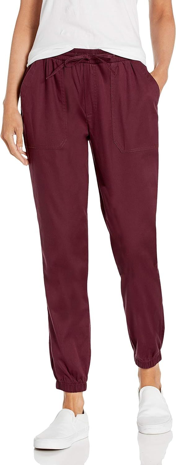 Daily Ritual Women's Stretch Tencel Drawstring Jogger Pant | Amazon (US)