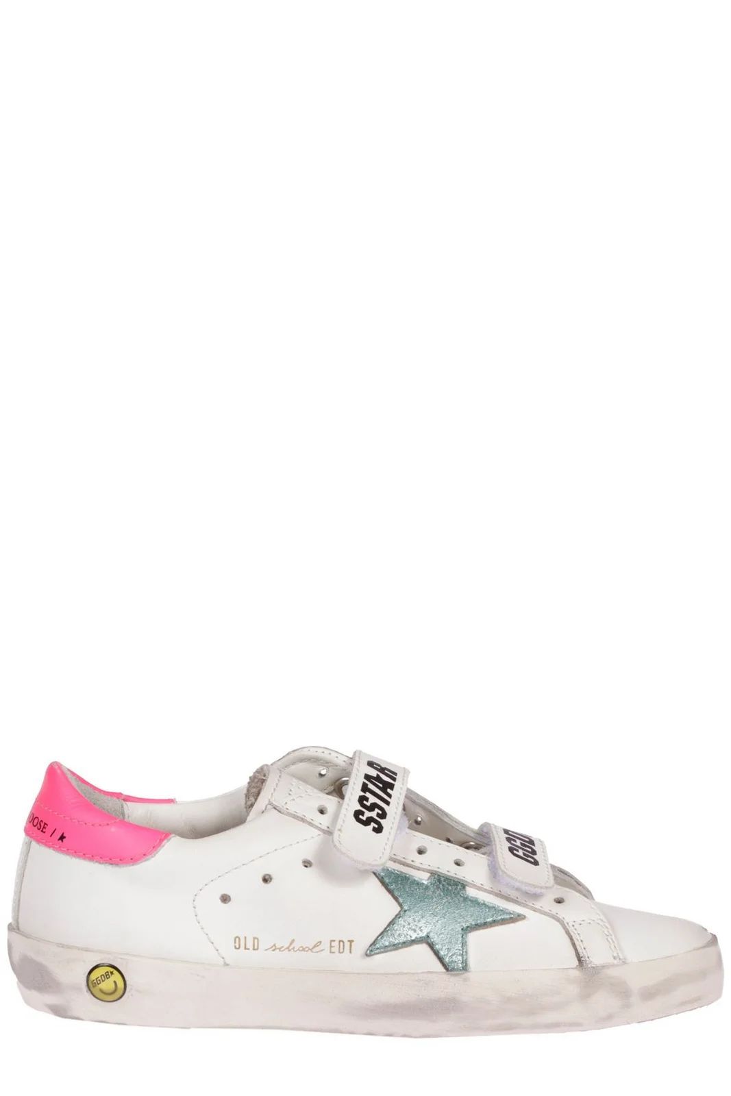 Golden Goose Kids Logo Printed Touch-Strap Sneakers | Cettire Global