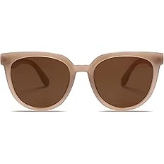 SOJOS Trendy Cat Eye Round Polarized Sunglasses for Women Fashion UV Protection Sunnies Sunglasse... | Amazon (US)