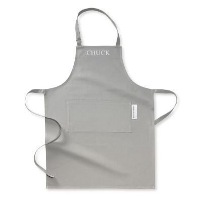 Williams Sonoma Classic Solid Adult & Kid Aprons | Williams-Sonoma